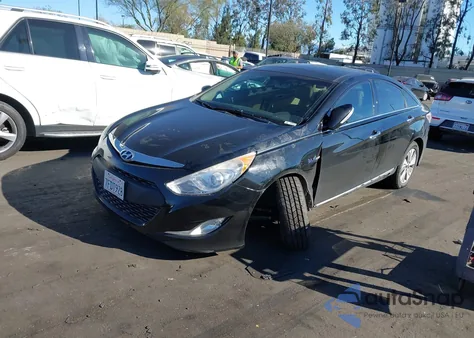 2014 Hyundai Sonata Hybrid Limited из США, поврежденный, VIN KMHEC4A44EA106843